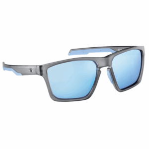 Flying Fisherman Sandbar Sunglasses 7761 Smoke-Blue Mirror-Matte Crystal Gray