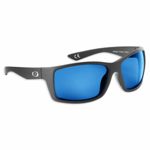 Flying Fisherman Rafter Floating Sunglasses 8103BSB Smoke-Blue Mirror-Matte Black