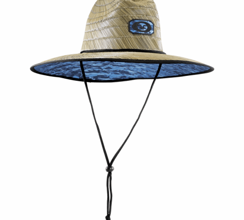 Flying Fisherman Straw Hat - Water Camo H1806