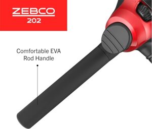 Zebco 202 Spincast Combo Kit 5´6″ Medium Light Black/Red