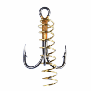 Eagle Claw Soft Bait Treble Hook with Spring
