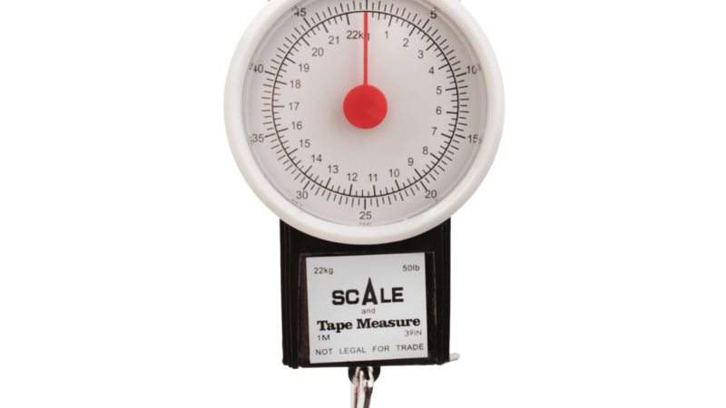 Eagle Claw 50 Lb Dial Scale W Tape Measure 04070-003
