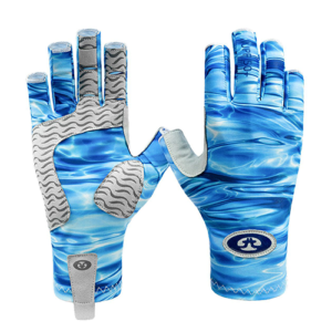 Flying Fisherman SunBandit Gloves S/M Blue Water