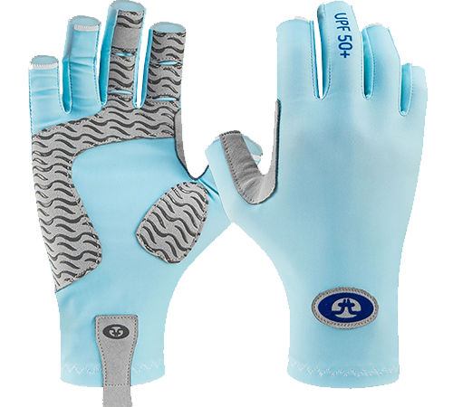 Flying Fisherman SunBandit Gloves S/M Bahama Blue