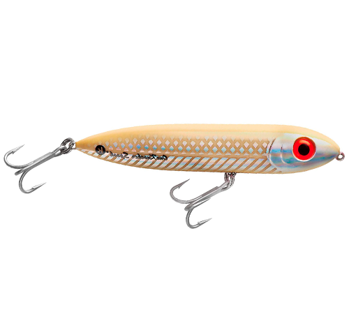 Heddon One Knocker Spook Bone/Silver
