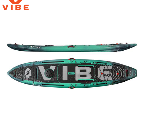 Vibe - Cubera 120 Hybrid Kayak - Caribbean Blue