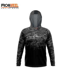 Pro Steel ProCamo Hoodie Black – XL