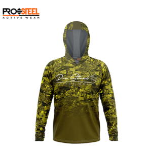 Pro Steel ProCamo Hoodie Green – XL