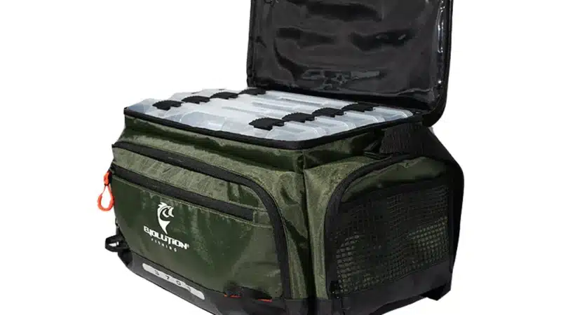 Evolution Outdoor 3700 Smallmouth Tackle Bag Olive Drab Green