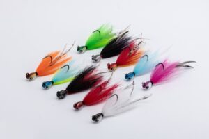 Vense Rooster Bucktail Rattle Jig 1oz (Varios Colores)