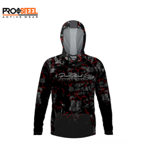 Pro Steel Hoodie NIño Kango Rojo/ Negro  -XL-