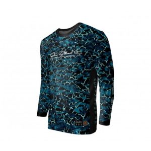 Pro Steel Jersey Pro Camo Carbon Blue – S