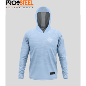 Pro Steel Hoodie Basic Prime Sky Blue -XL