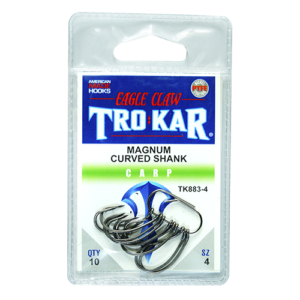 Trokar Carp Magnum Curved Shank #4 10pk TK883-4