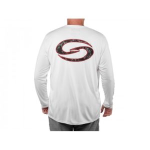 Strike King White Longsleeve Jersey L