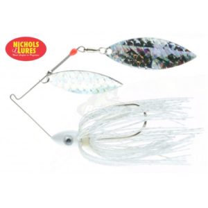 Nichols Pulsator Shattered 3/8oz Silver Flake Shad