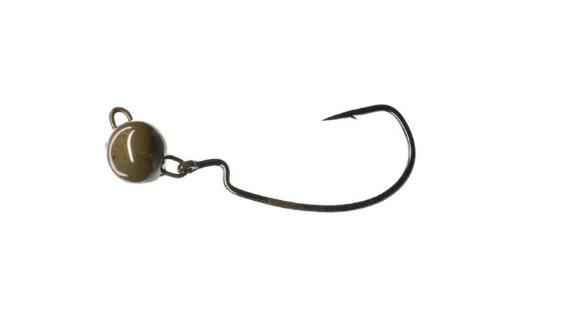 Dirty Jigs Tackle Pivot Point Football Head, Green Pumpkin 2pz (Varios Pesos y Medidas)