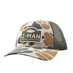 Z-Man Camo Trucker HatZ™ Stone/Rifle Green