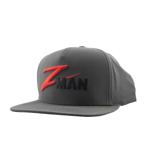 Z-Man Logo Flat Bill HatZ™ Charcoal