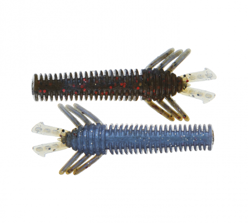 10,000 FISH SUKOSHI BUG 2.5" BLUE CRAW 5PK