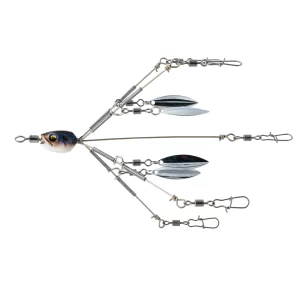 6th Sense Divine Umbrella Rig 4.8″ Finesse Series – 4K Shad 1/2oz