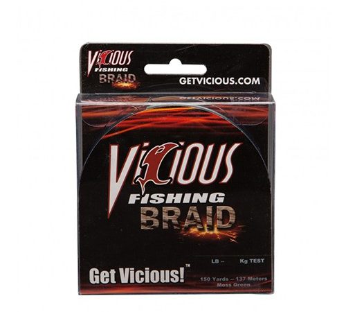 Vicious Braid Moss Green 150 yds