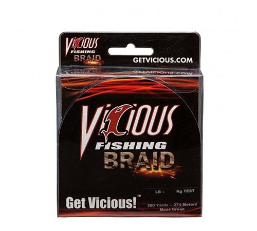 Vicious Braid Moss Green 300 yds