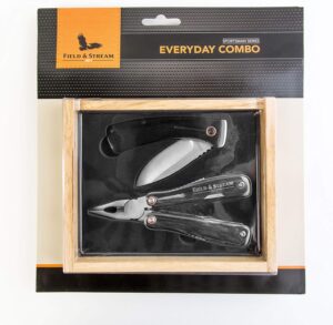 Field & Stream 1871 Sportsman Series Everyday Combo Cuchillo plegable+Navaja multi herramientas