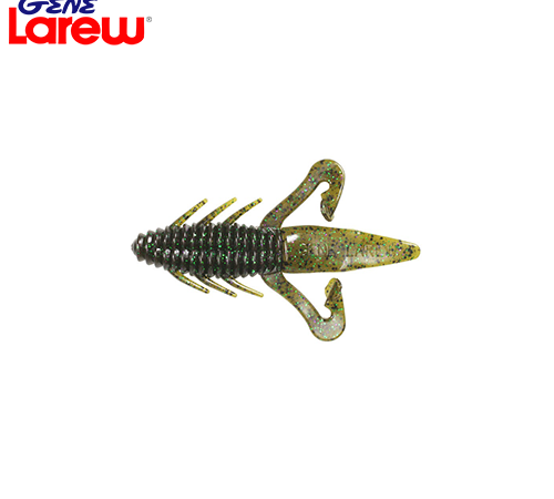 Gene Larew Biffle Bug Jr 3.25" 8pk  Drk Wtml Candy