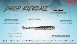 Z-Man Drop Kickerz 3.5″ 5pk (Varios Colores Disponibles)