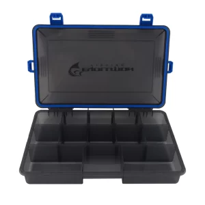 Evolution Outdoor 3600 4-Latch Waterproof Tackle Tray Blue 31024-EV