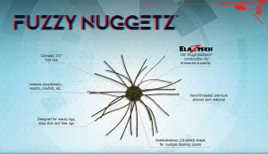 Z-Man Fuzzy NuggetZ 0.5″ 4pz (Varios Colores a Elegir)