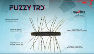 Z-Man Fuzzy TRD 2.75″ 4pz (Varios Colores a Elegir)