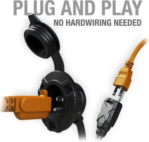 Noco GCP1 AC Port Plug With 16in Extension Cord