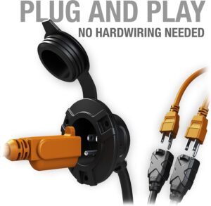 Noco GCP2 AC Port Plug With Dual 18in Extension Cord