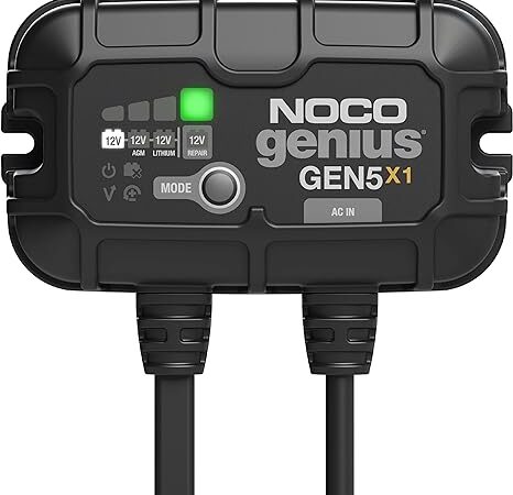Noco GEN5X1 12V 1-Bank 5A On-Board Battery Charger