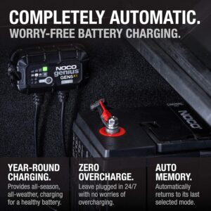 Noco GEN5X1 12V 1-Bank 5A On-Board Battery Charger
