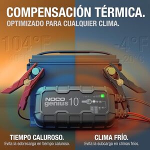 Noco GENIUS10 6V/12V 10A Smart Battery Charger