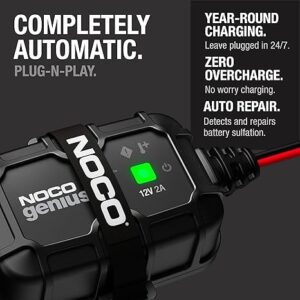 Noco GENIUS2D 12V 2A Direct-Mount Battery Charger