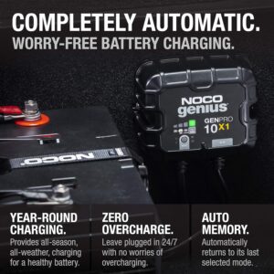 Noco GENPRO10X1 12V 1-Bank 10A On-Board Battery Charger