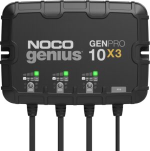 Noco GENPRO10X3 12V 3-Bank 30A On-Board Battery Charger