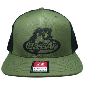 BassAr Trucker Cap Adjustable Green/Black