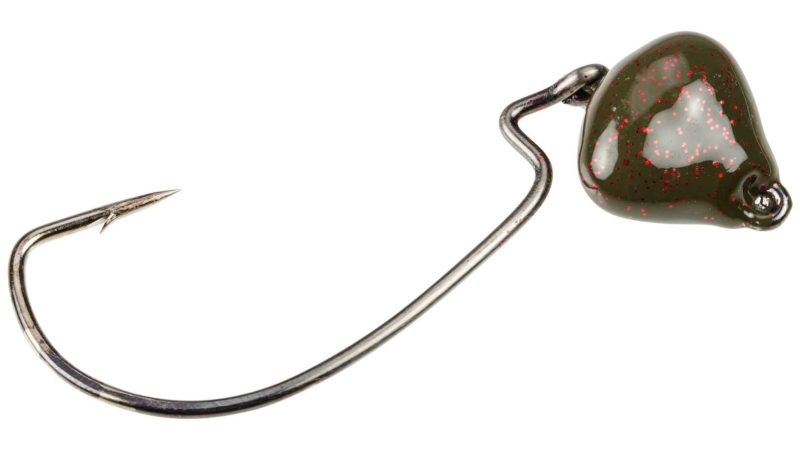 Strike King Jointed Structure Head 1/2oz Green Pumpkin Red