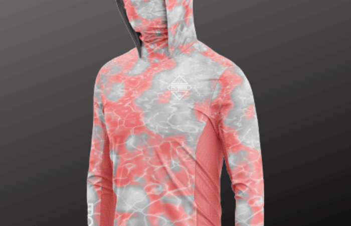 Pro Steel Hoodie Full SHADOW BLAZE CORAL(Varias Tallas a Elegir)