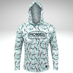 Pro Steel Hoodie Gray Mint Scales (Varias Tallas a Elegir)