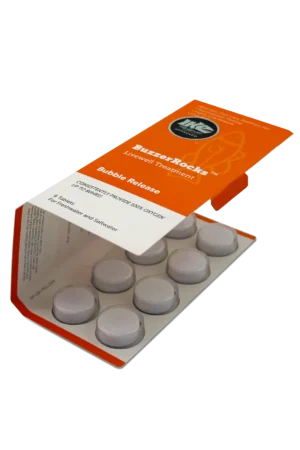 Buzzer Rocks Livewell Treatment – Bubble Release 8 Pastillas