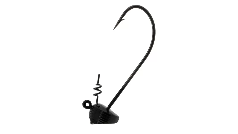 6th Sense Masterclass Shakey Head - Black 2/0 3pk (Varios Pesos a Elegir)