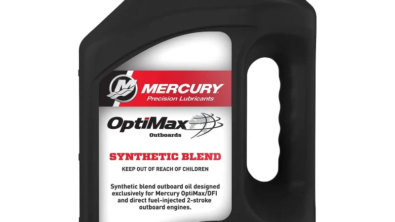 Mercury 2-Stroke Performance DFI Synthetic Blend Marine Engine Oil 3.78lts 8M0229798 (Aceite sintético de alto rendimiento para motores marinos Mercury de 2 tiempos DFI)