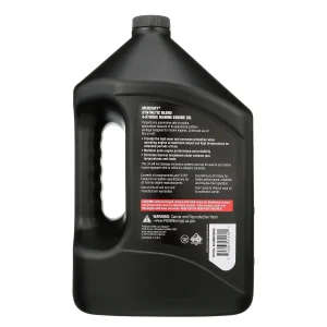 Mercury 25W-40 4-Stroke Synthetic Blend Marine Engine Oil, 3.78Lts 8M0078630 (Aceite sintético para motores marinos Mercury 25W-40 de 4 tiempos, 1 galón.)