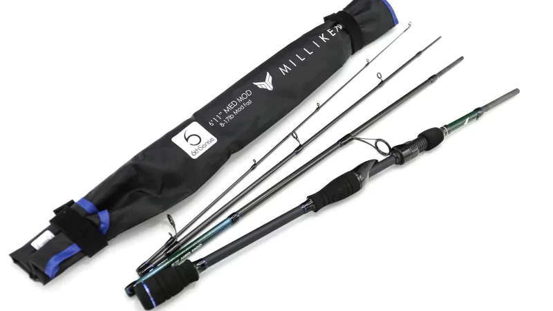 6th Sense Milliken Series - 4-Piece 6'11" Medium, Moderate (Spinning Rod)